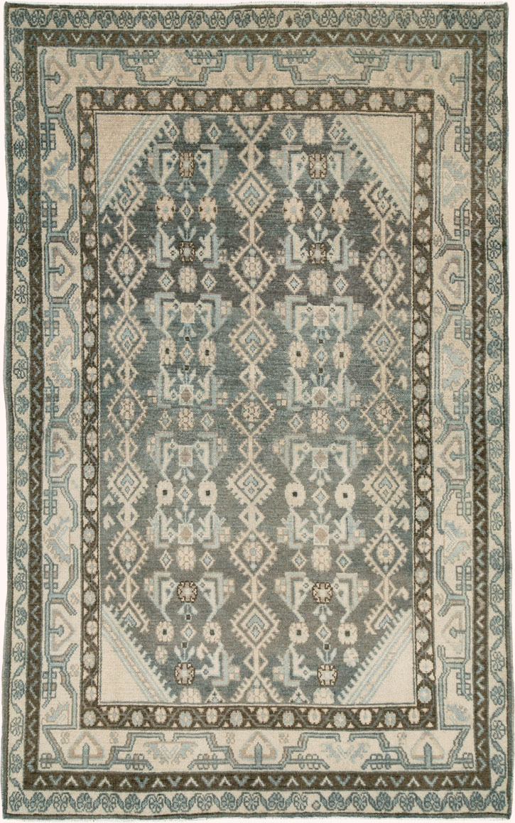 Vintage Persian Malayer Rug, No.25781 - Gsblank