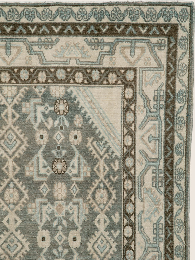 Vintage Persian Malayer Rug, No.25781 - Gsblank