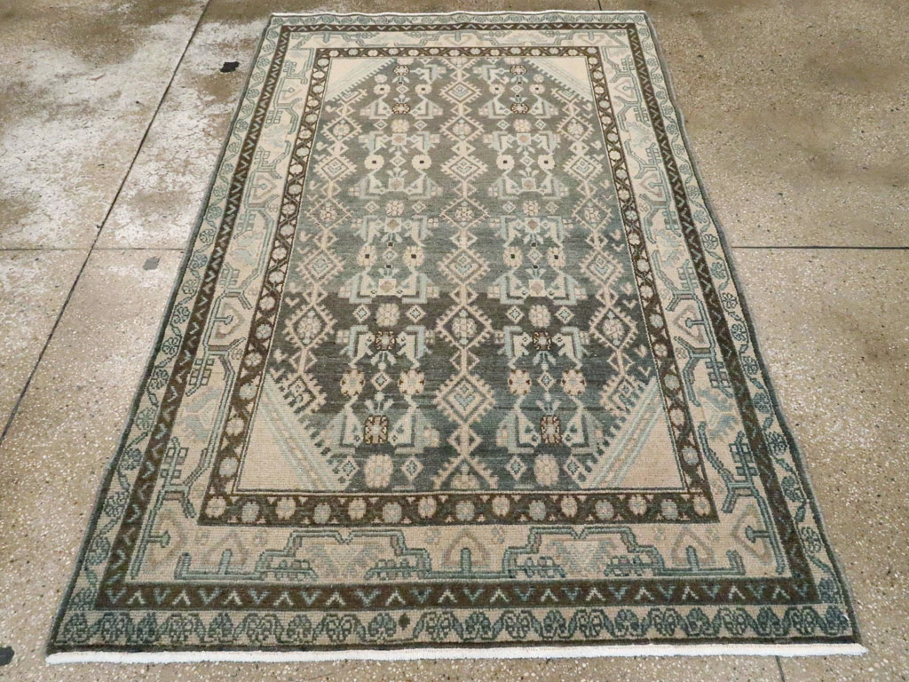 Vintage Persian Malayer Rug, No.25781 - Gsblank