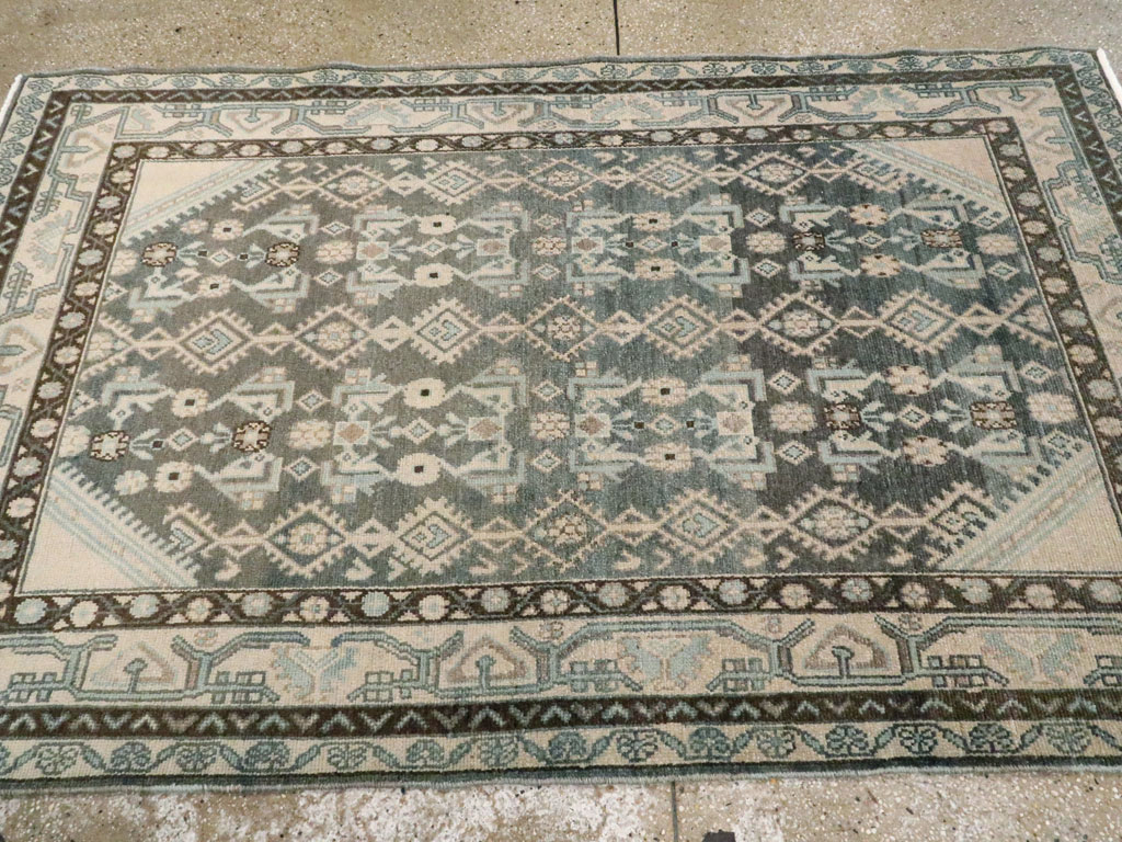 Vintage Persian Malayer Rug, No.25781 - Gsblank