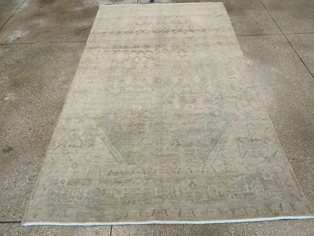 Vintage Persian Malayer Rug, No.25786 - Gsblank
