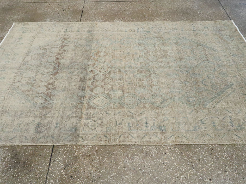 Vintage Persian Malayer Rug, No.25786 - Gsblank