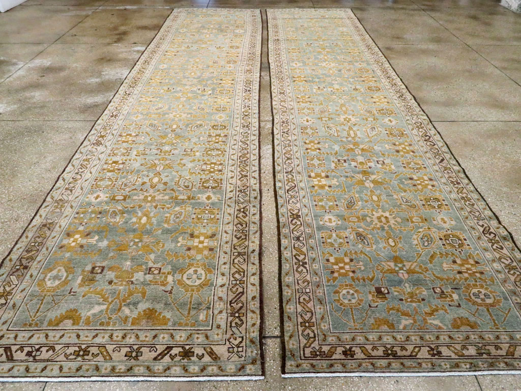 Vintage Persian Malayer Runner (Pair: 2 of 2), No.25789 - Gsblank