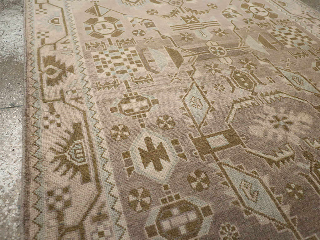 Vintage Persian Malayer Rug, No.25790 - Gsblank