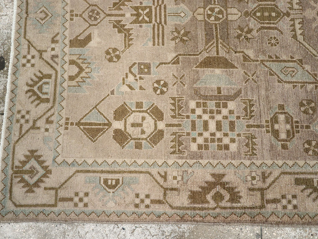 Vintage Persian Malayer Rug, No.25790 - Gsblank
