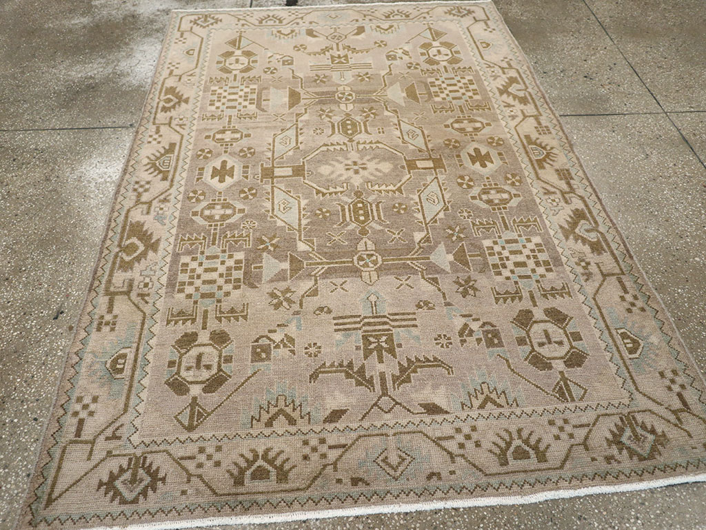Vintage Persian Malayer Rug, No.25790 - Gsblank
