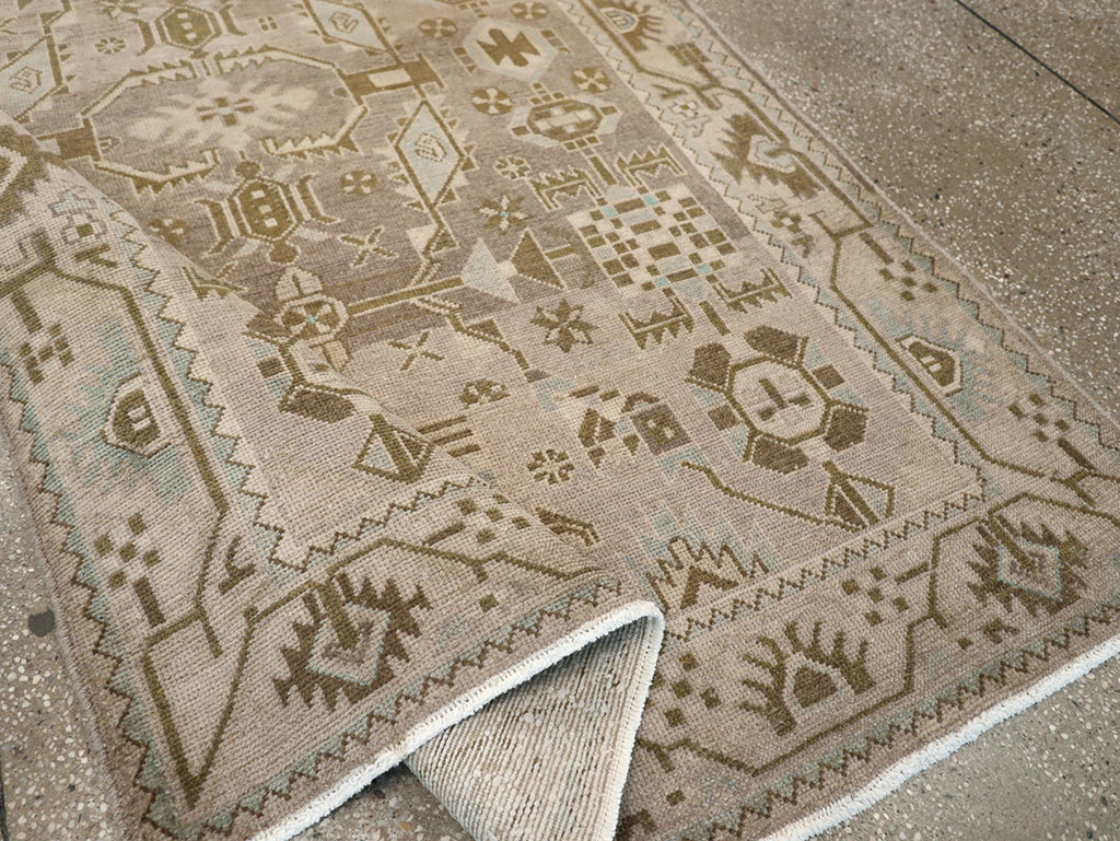 Vintage Persian Malayer Rug, No.25790 - Gsblank