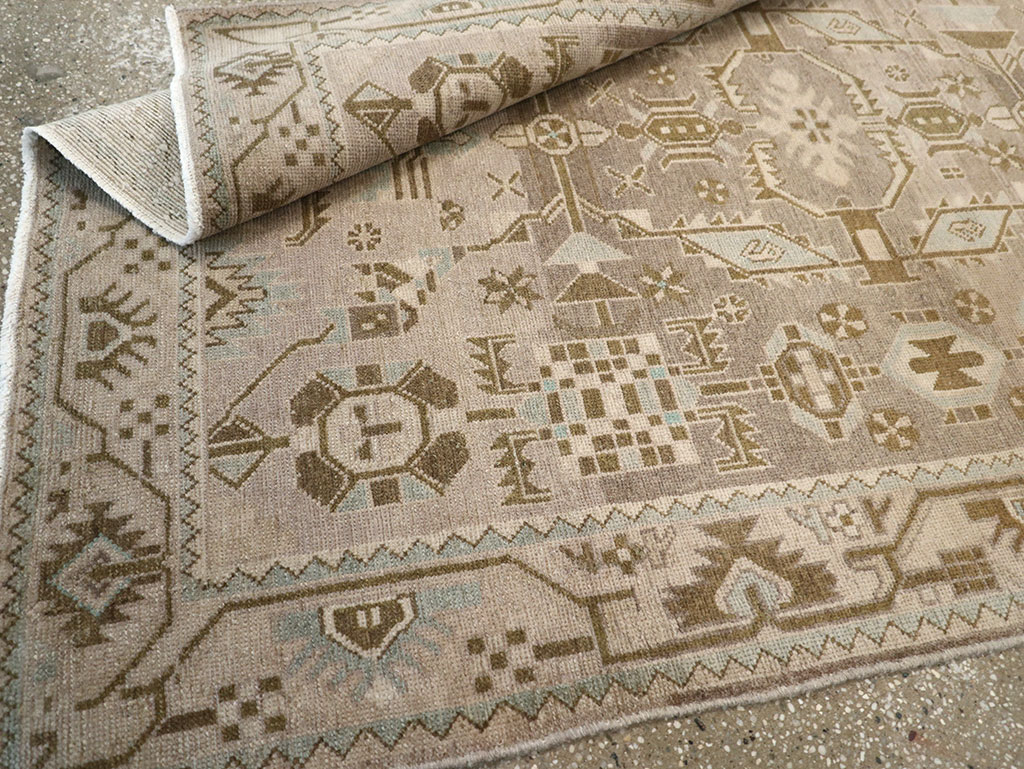 Vintage Persian Malayer Rug, No.25790 - Gsblank