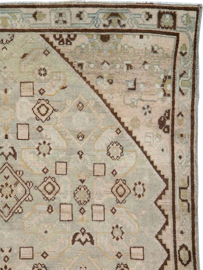 Vintage Persian Malayer Rug, No.25791 - Gsblank