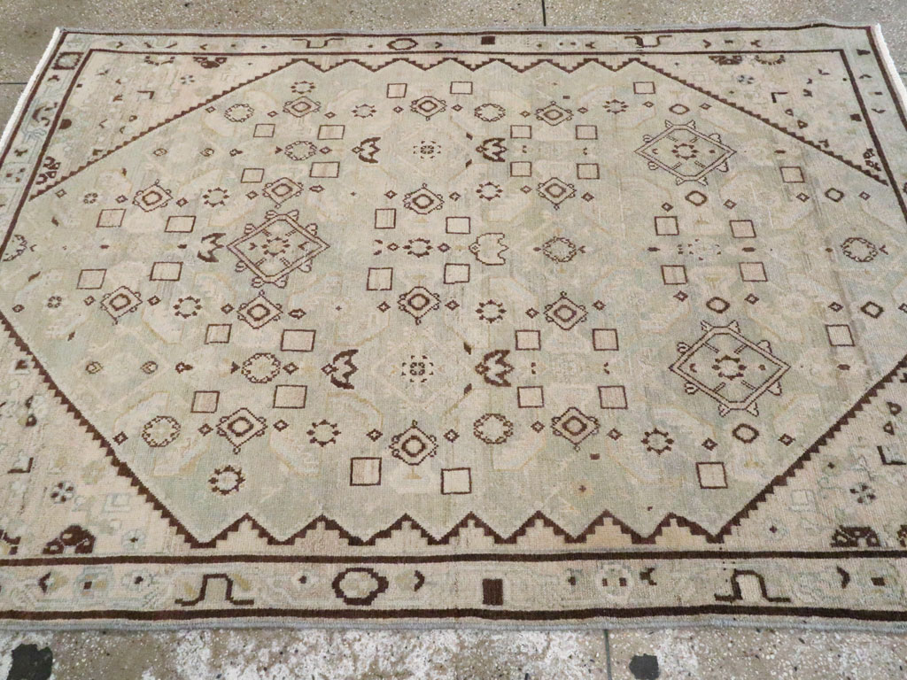 Vintage Persian Malayer Rug, No.25791 - Gsblank