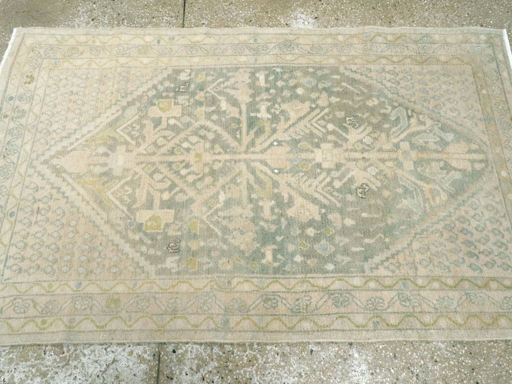 Vintage Persian Malayer Rug (Pair: 1 of 2), No.25792 - Gsblank