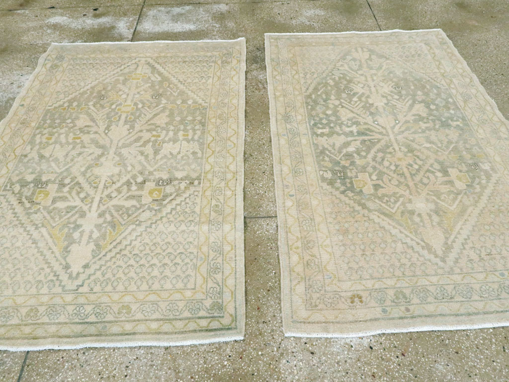 Vintage Persian Malayer Rug (Pair: 1 of 2), No.25792 - Gsblank