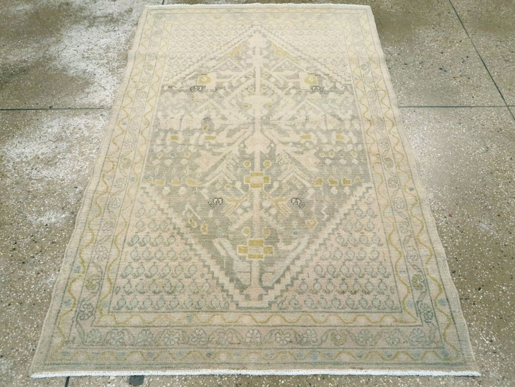 Vintage Persian Malayer Rug (Pair: 2 of 2), No.25793 - Gsblank