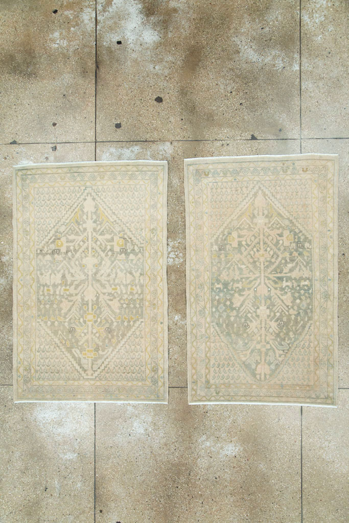 Vintage Persian Malayer Rug (Pair: 2 of 2), No.25793 - Gsblank