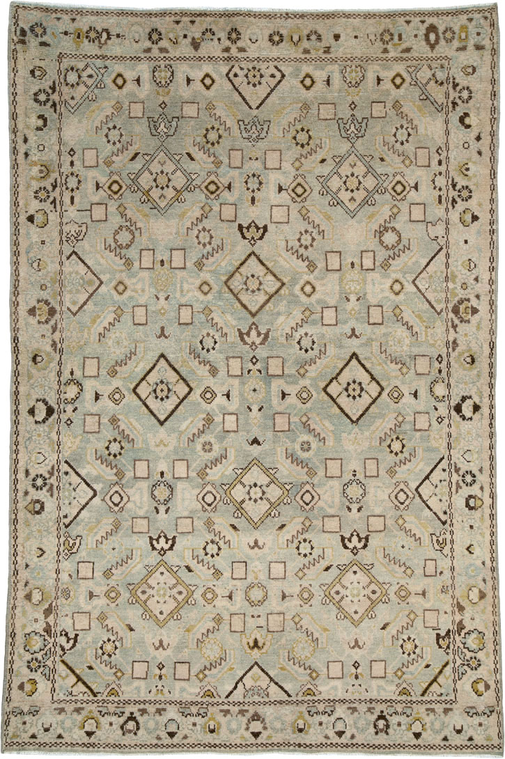 Vintage Persian Malayer Rug, No.25794 - Gsblank