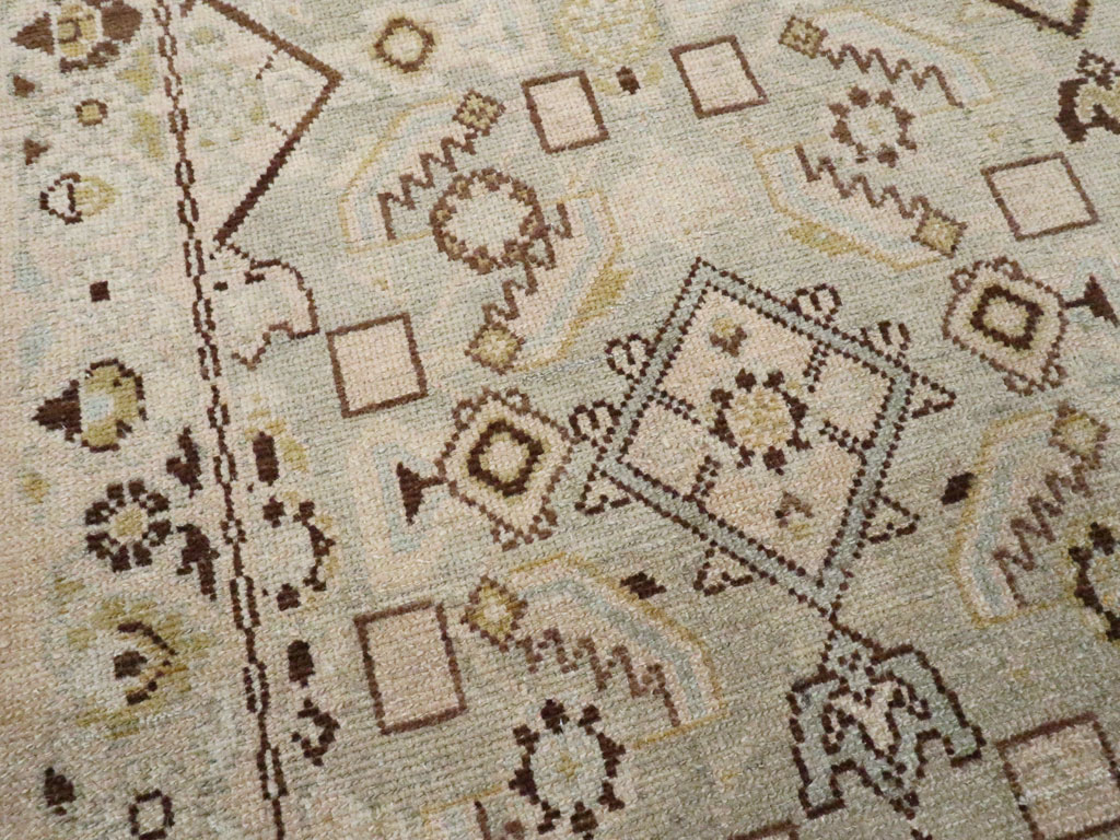 Vintage Persian Malayer Rug, No.25794 - Gsblank