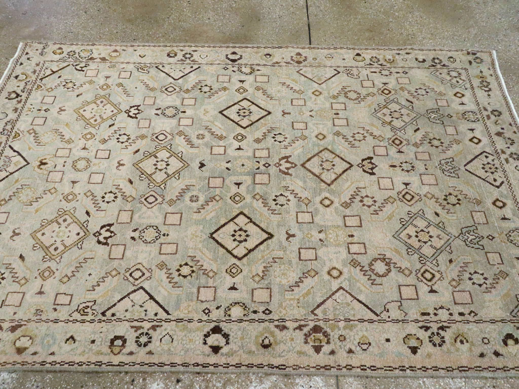 Vintage Persian Malayer Rug, No.25794 - Gsblank