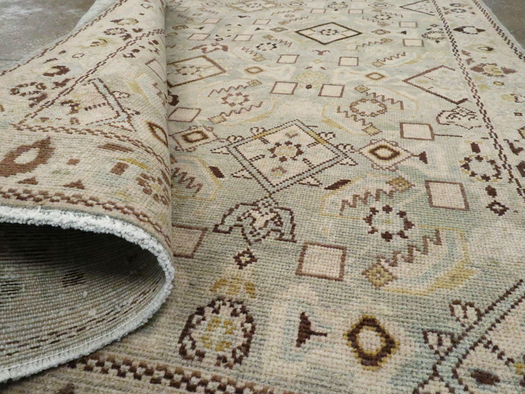 Vintage Persian Malayer Rug, No.25794 - Gsblank