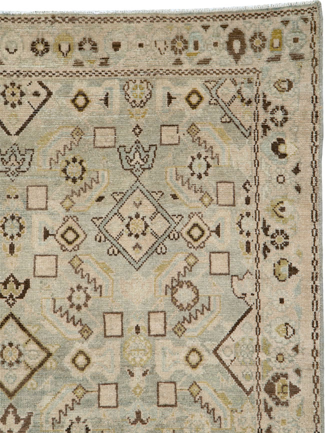 Vintage Persian Malayer Rug, No.25794 - Gsblank