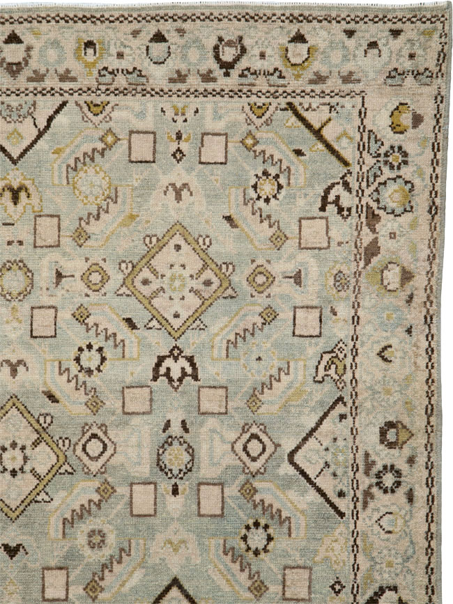 Vintage Persian Malayer Rug, No.25794 - Gsblank