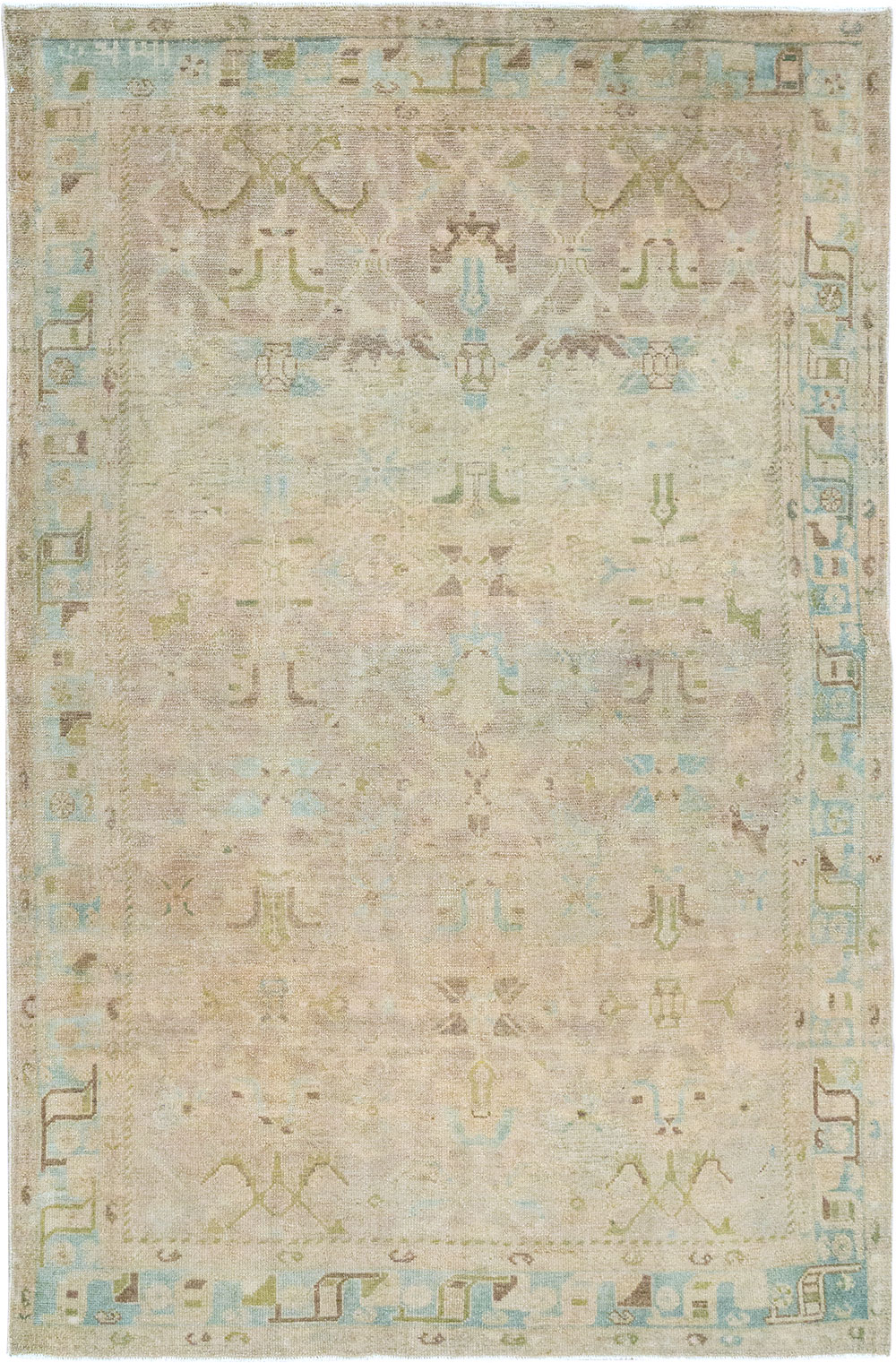 Vintage Persian Malayer Rug, No.25796 - Gsblank
