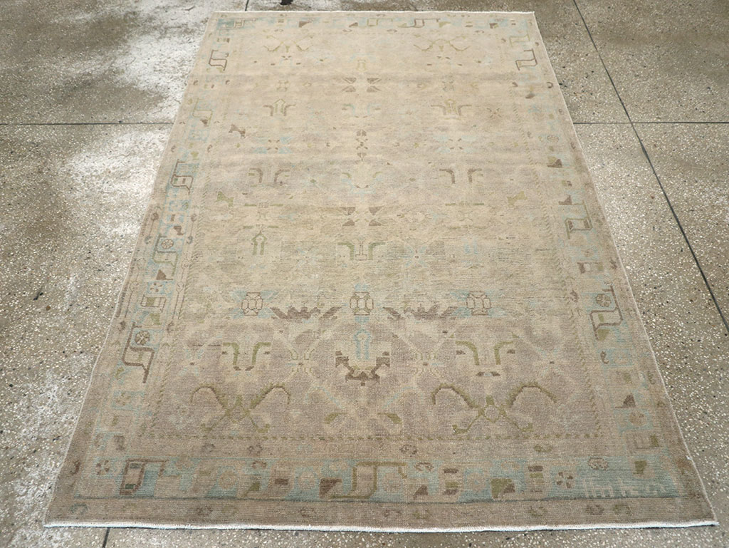 Vintage Persian Malayer Rug, No.25796 - Gsblank