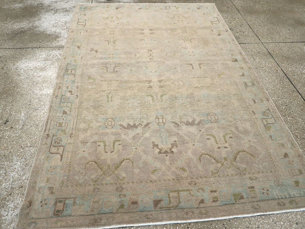 Vintage Persian Malayer Rug, No.25796 - Gsblank