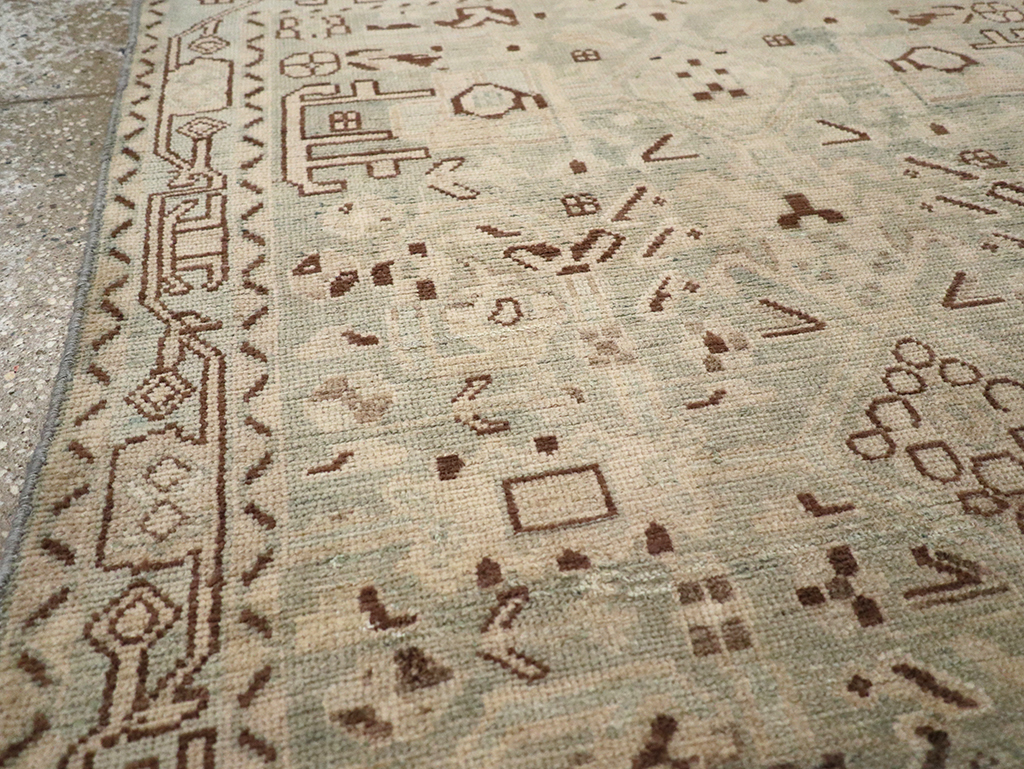 Vintage Persian Malayer Rug, No.25797 - Gsblank