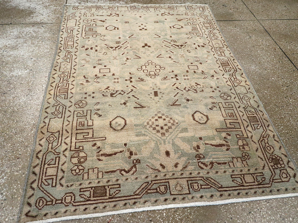 Vintage Persian Malayer Rug, No.25797 - Gsblank