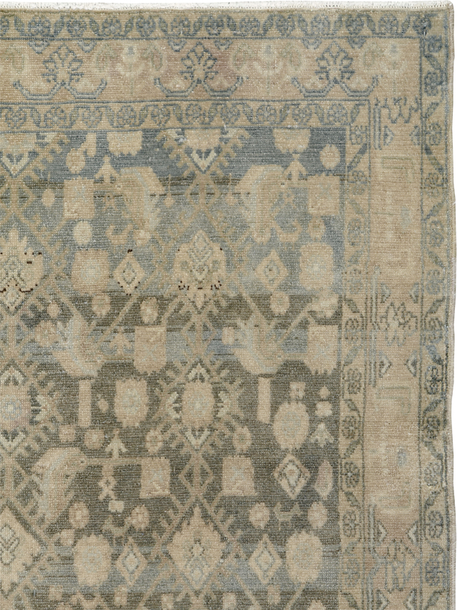 Vintage Persian Malayer Rug, No.25798 - Gsblank