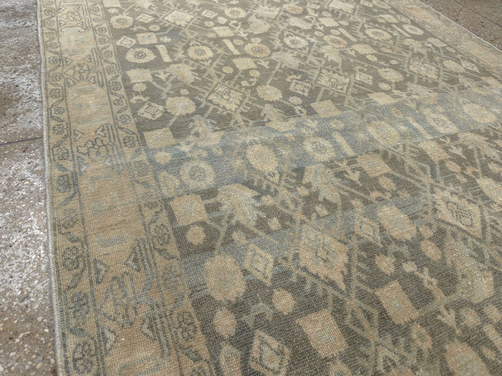 Vintage Persian Malayer Rug, No.25798 - Gsblank