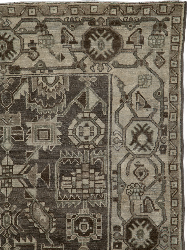 Vintage Persian Malayer Rug, No.25799 - Gsblank