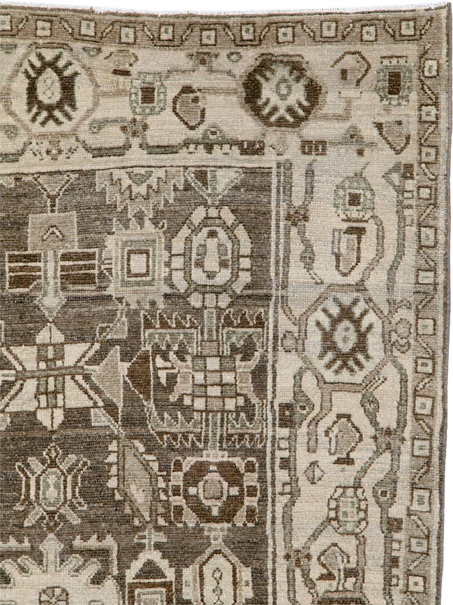 Vintage Persian Malayer Rug, No.25799 - Gsblank