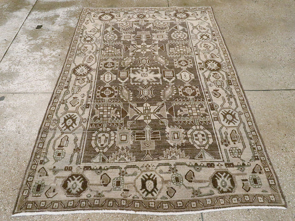 Vintage Persian Malayer Rug, No.25799 - Gsblank