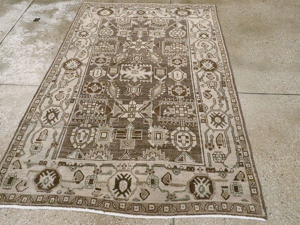 Vintage Persian Malayer Rug, No.25799 - Gsblank