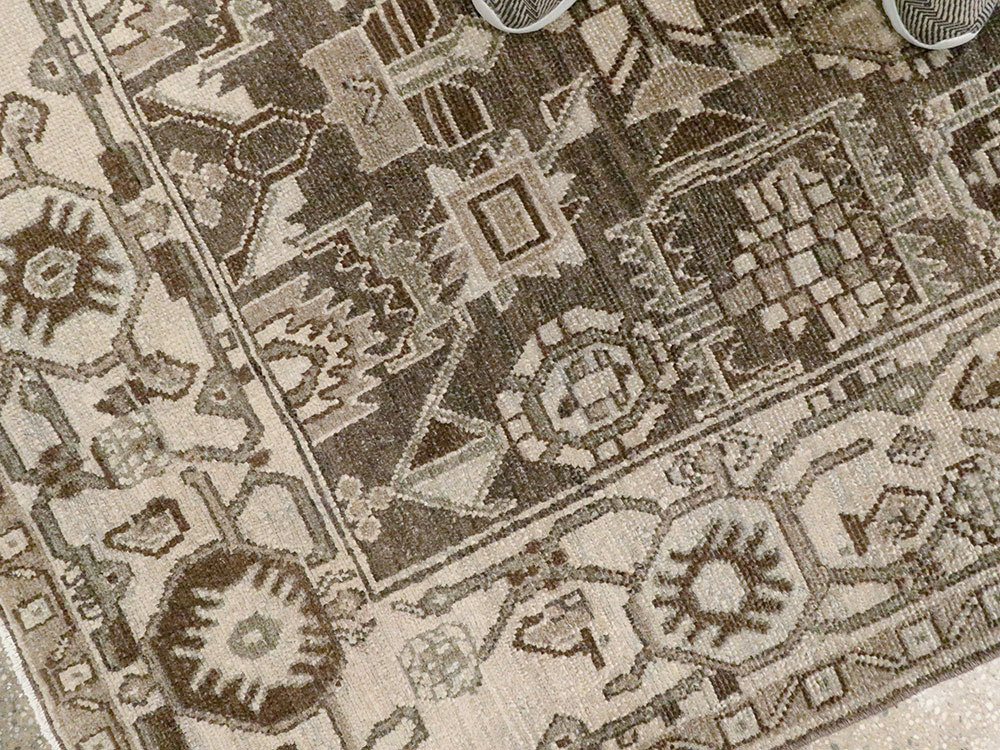 Vintage Persian Malayer Rug, No.25799 - Gsblank