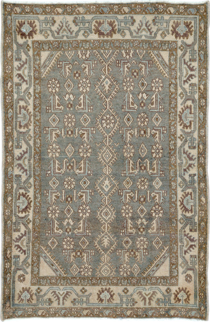 Vintage Persian Malayer Rug, No.25800 - Gsblank