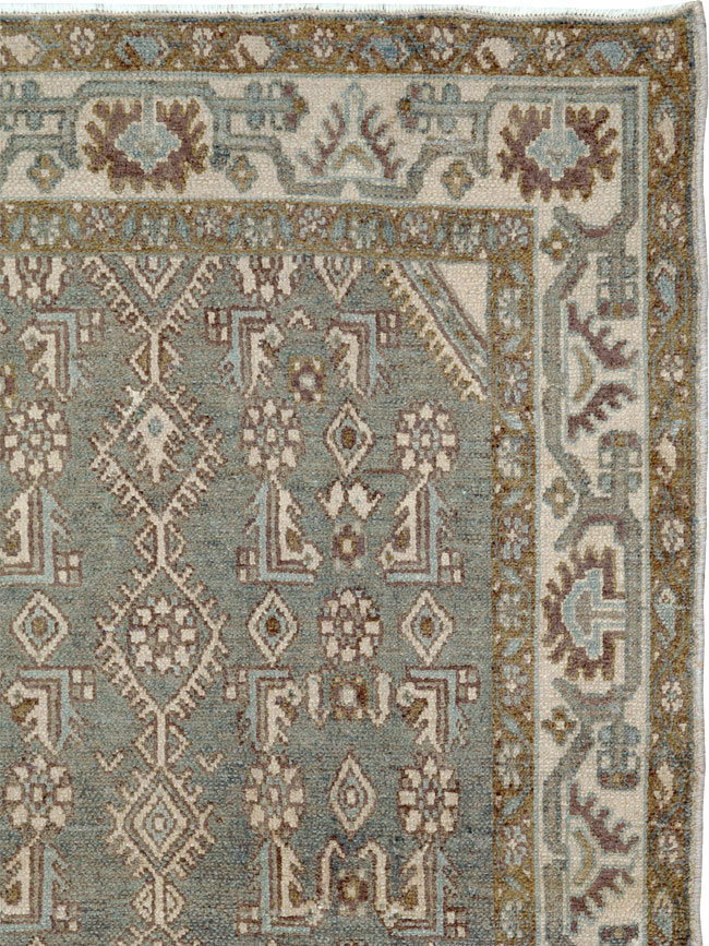 Vintage Persian Malayer Rug, No.25800 - Gsblank
