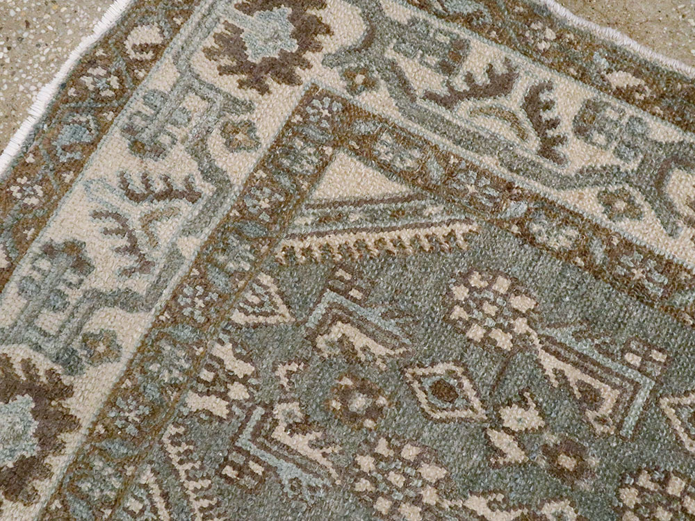 Vintage Persian Malayer Rug, No.25800 - Gsblank