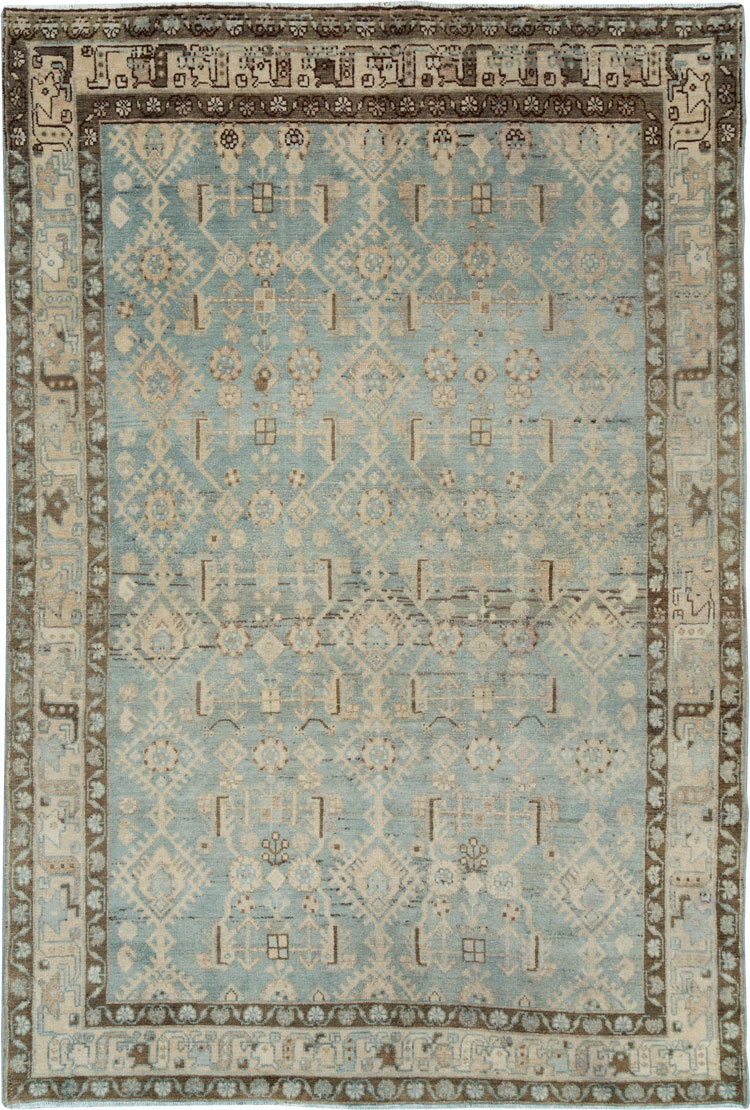 Vintage Persian Malayer Rug, No.25804 - Gsblank
