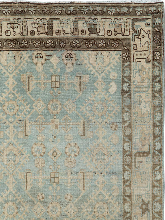 Vintage Persian Malayer Rug, No.25804 - Gsblank