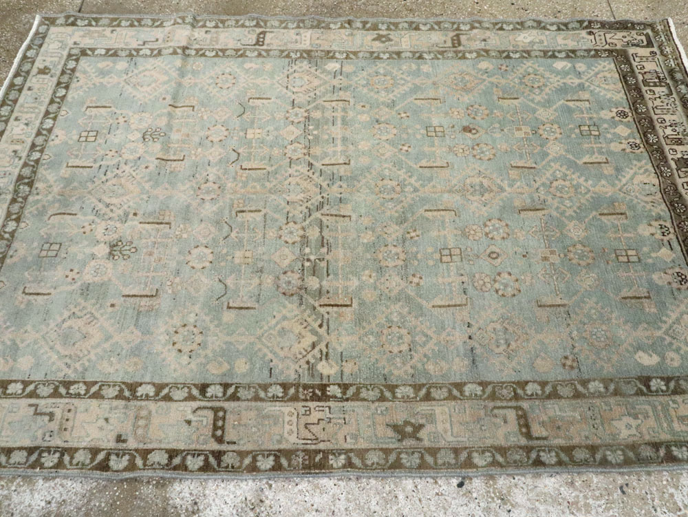 Vintage Persian Malayer Rug, No.25804 - Gsblank