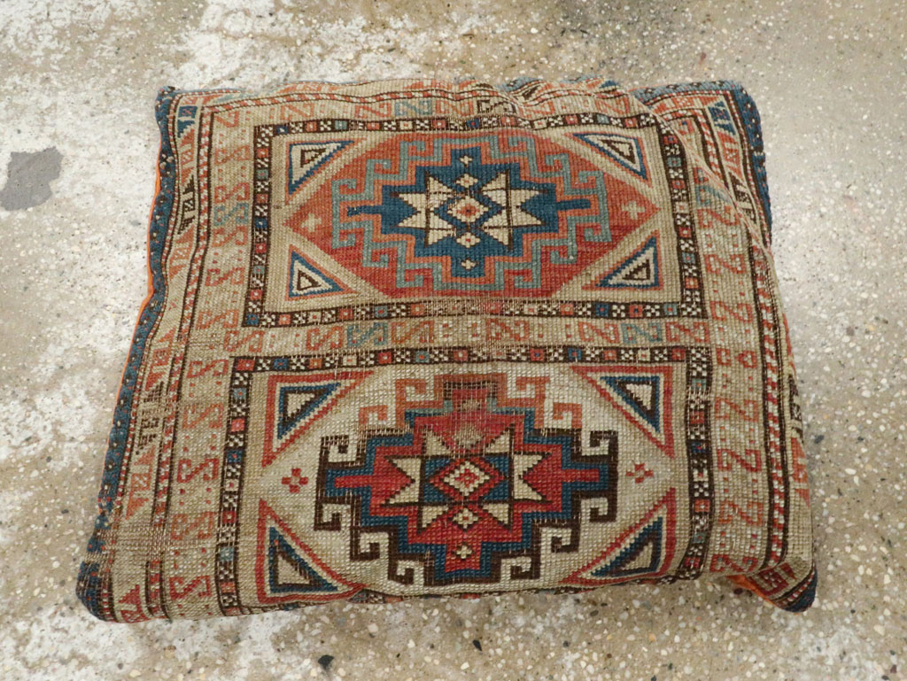 Antique Caucasian Kuba Pillow, No.25806 - Gsblank