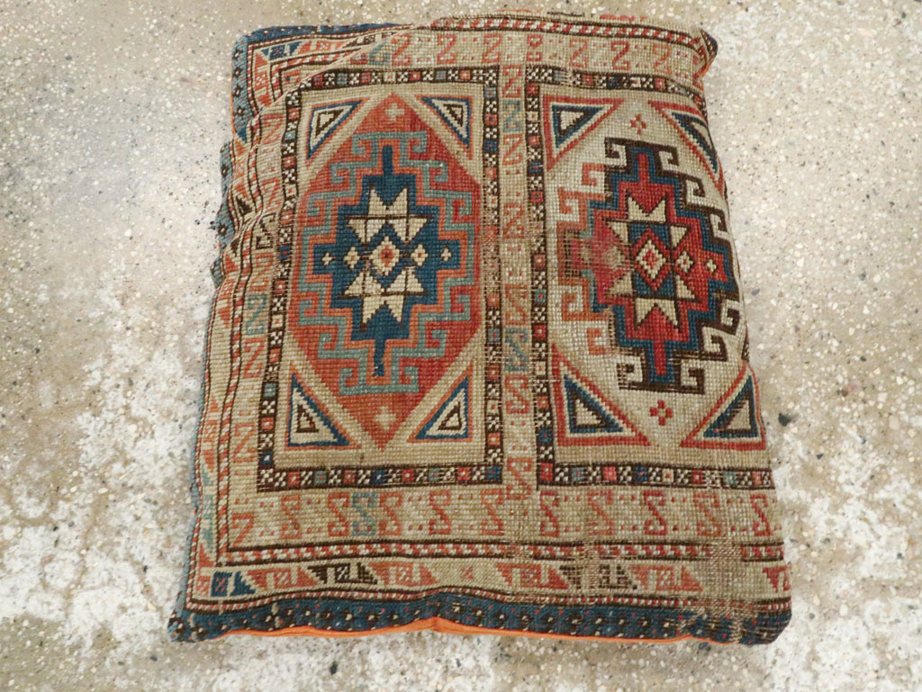 Antique Caucasian Kuba Pillow, No.25806 - Gsblank