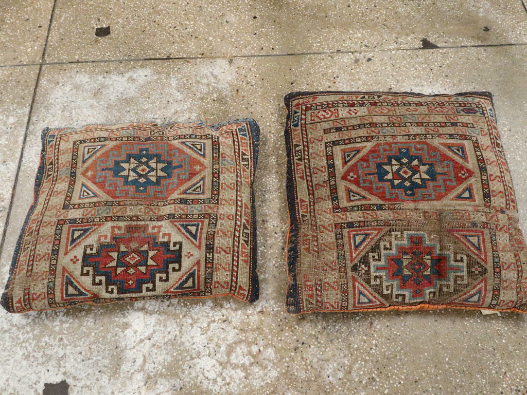Antique Caucasian Kuba Pillow, No.25806 - Gsblank