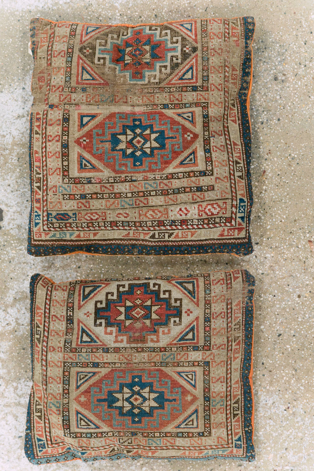 Antique Caucasian Kuba Pillow, No.25806 - Gsblank