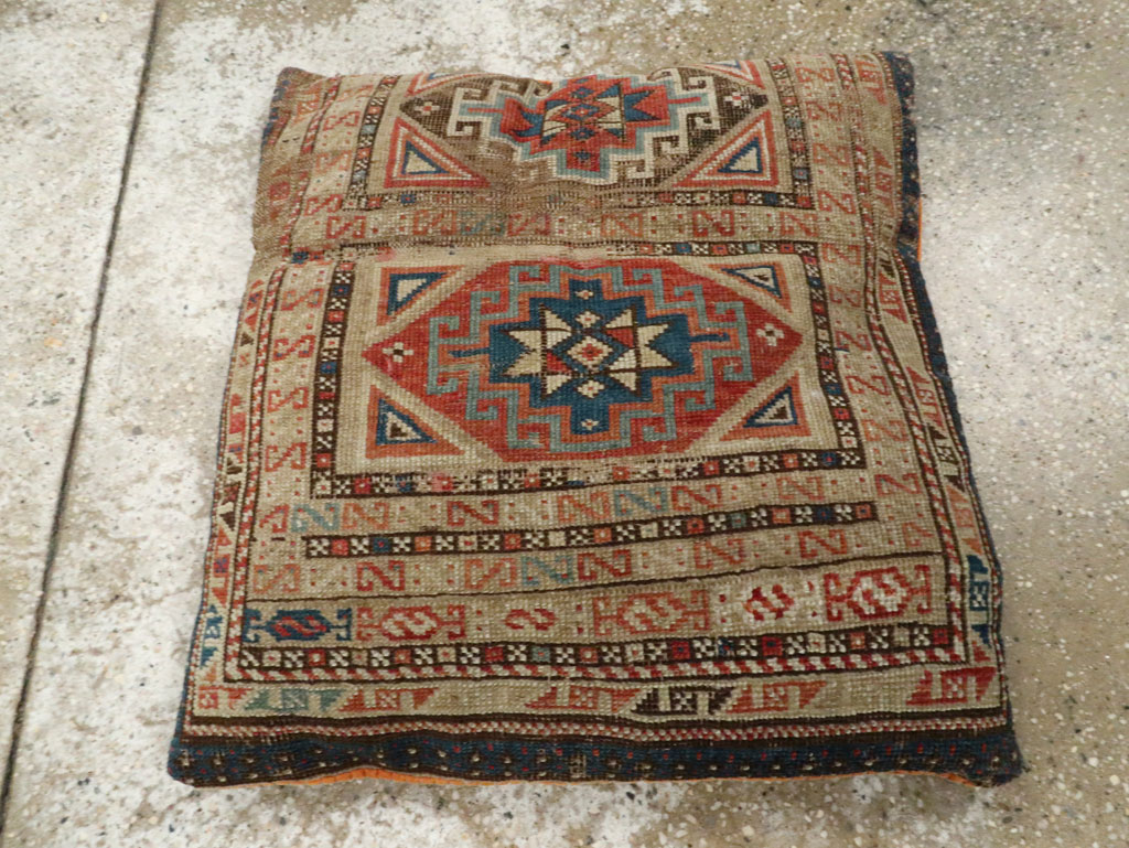 Antique Caucasian Kuba Pillow, No.25807 - Gsblank