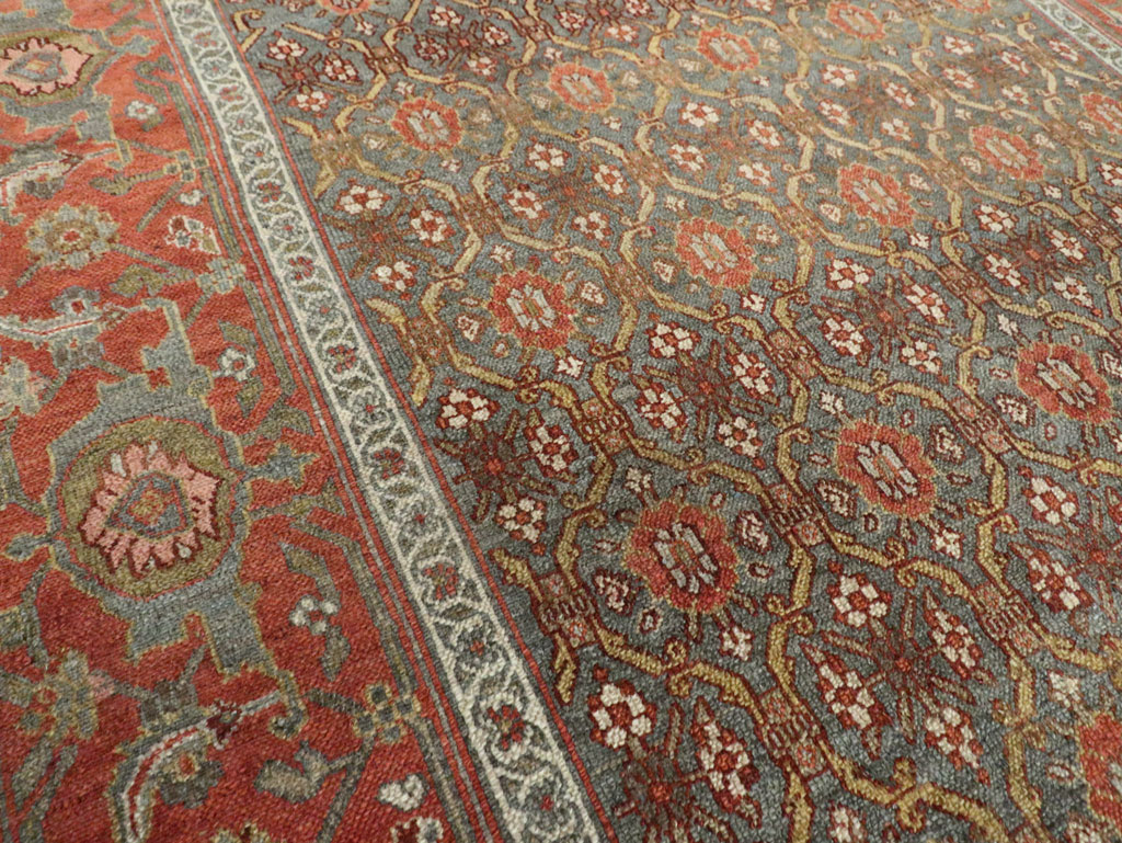 Antique Kurdish Gallery Carpet, No.25822 - Gsblank