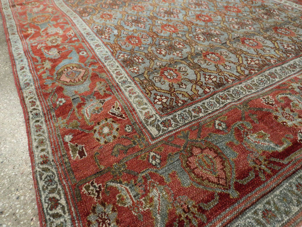 Antique Kurdish Gallery Carpet, No.25822 - Gsblank