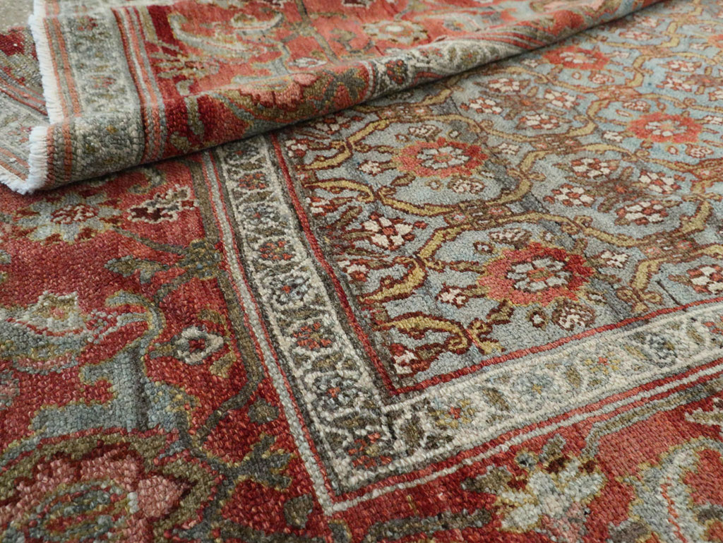 Antique Kurdish Gallery Carpet, No.25822 - Gsblank